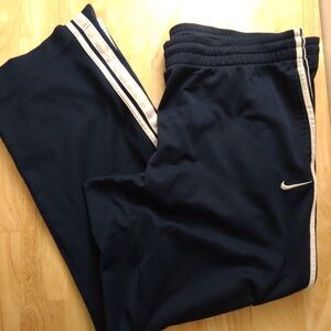 Vintage Nike Small Swoosh Striped Sweatpants Joggers Trainers